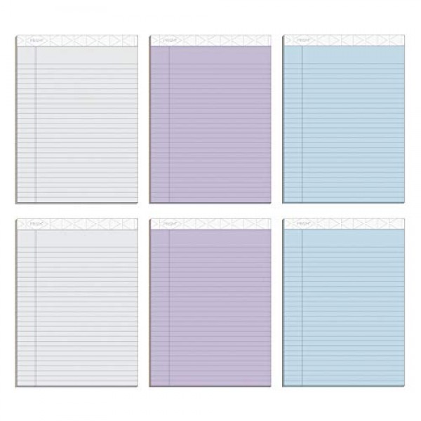 TOPS Prism+ Writing Pads, 8-1/2 x 11-3/4, Assorted Colors 2 Each...