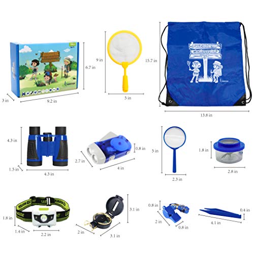 Kids Camping Gear & Outdoor Exploration Set, adventure toy & Explo...