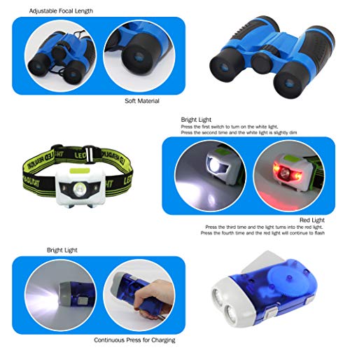 Kids Camping Gear & Outdoor Exploration Set, adventure toy & Explo...