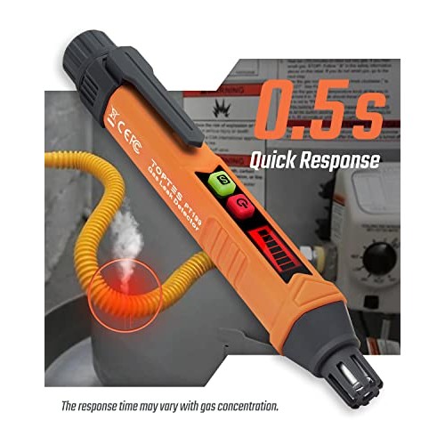 Gas Leak Detector, TopTes PT199 Natural Gas Detector with Audible ...