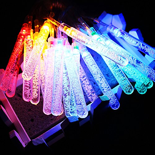 Battery Operated Water Bubble Stick LED Christmas String Lights – ...