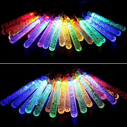 Battery Operated Water Bubble Stick LED Christmas String Lights – ...