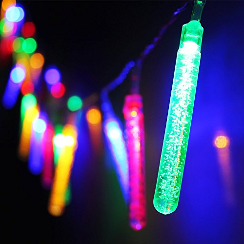Battery Operated Water Bubble Stick LED Christmas String Lights – ...