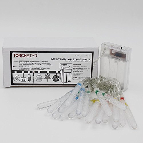 Battery Operated Water Bubble Stick LED Christmas String Lights – ...