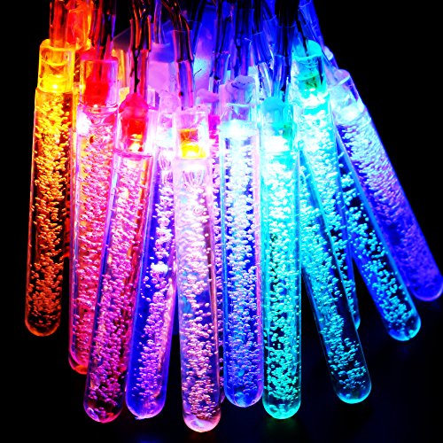 Battery Operated Water Bubble Stick LED Christmas String Lights – ...
