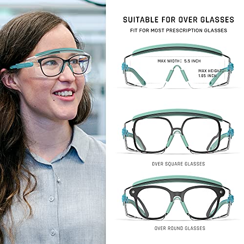TOREGE Anti Fog Safety Glasses, Safety Glasses With Anti-Fog Lense...