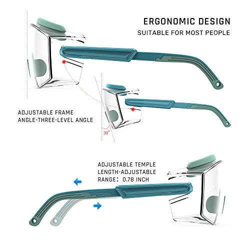 TOREGE Anti Fog Safety Glasses, Safety Glasses With Anti-Fog Lense...