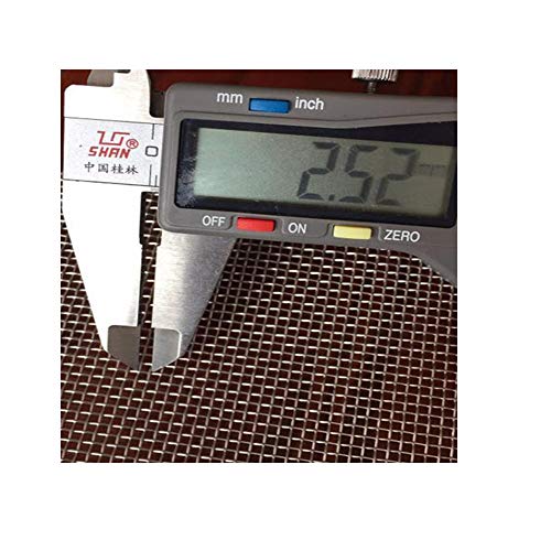 Stainless Steel Woven Wire 10 Mesh Metal Mesh Sheet Metal Security...