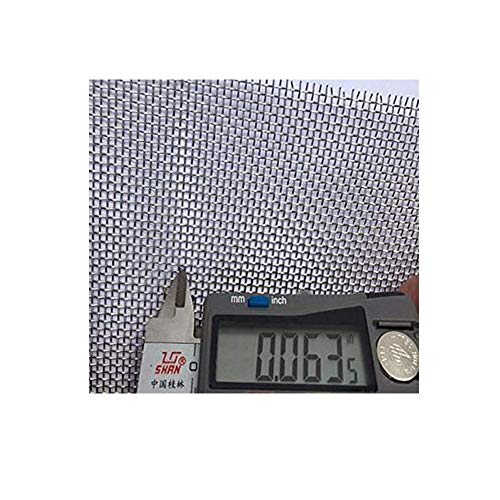 Stainless Steel Woven Wire 10 Mesh Metal Mesh Sheet Metal Security...