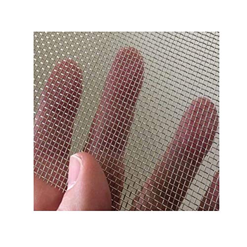 Stainless Steel Woven Wire 10 Mesh Metal Mesh Sheet Metal Security...