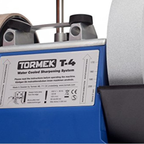 Water Cooled Tool Sharpening System Tormek T4 with an 8-Inch Stone...