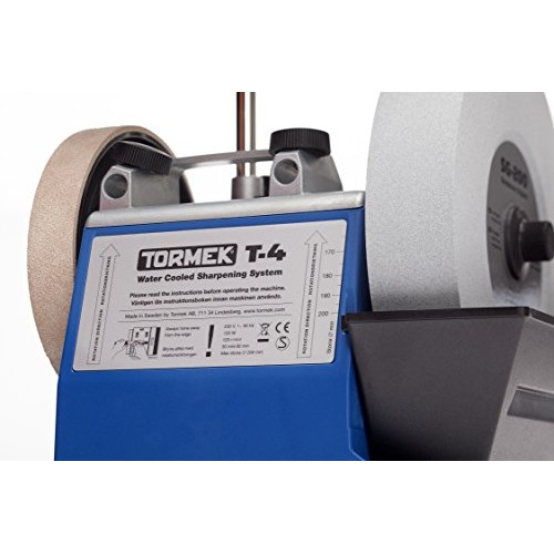 Water Cooled Tool Sharpening System Tormek T4 with an 8-Inch Stone...
