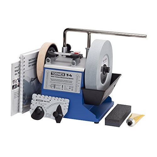 Water Cooled Tool Sharpening System Tormek T4 with an 8-Inch Stone...