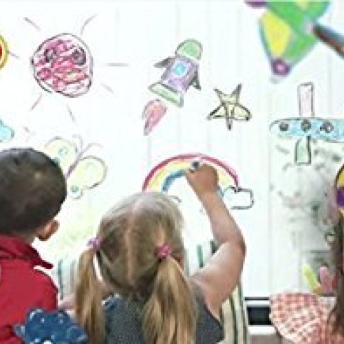 Toru Window Glass Color Crayon Marker Washable Paper Aqua Non-Toxi...