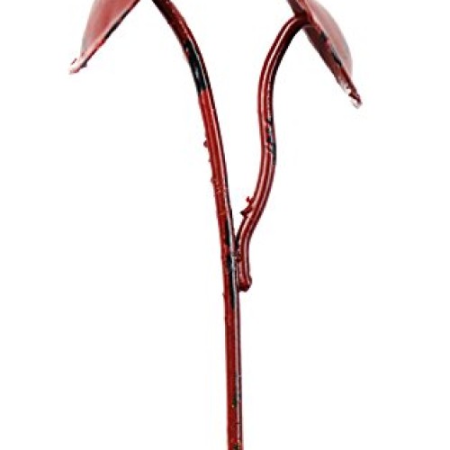 Touch Of Nature 1-Piece Miniature Garden Mushrooms, 3-Inch, Red