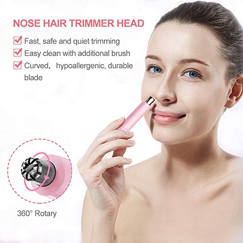 TOUCHBeauty Hair Trimmer for Face Eyebrow Nose Ear Body Hair Trimm...
