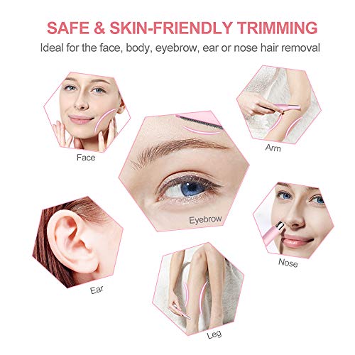 TOUCHBeauty Hair Trimmer for Face Eyebrow Nose Ear Body Hair Trimm...