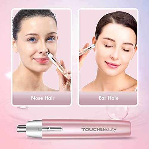 TOUCHBeauty Portable Ear Nose Hair Trimmer for Women 14500RPM Fast...