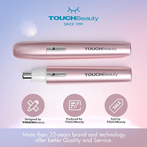 TOUCHBeauty Portable Ear Nose Hair Trimmer for Women 14500RPM Fast...