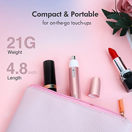 TOUCHBeauty Portable Ear Nose Hair Trimmer for Women 14500RPM Fast...