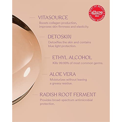 Touchland Glow Mist Rejuvenating Hand Sanitizer | Rosewater Scente...