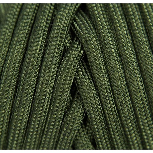 TOUGH-GRID 750lb Camo Green Paracord/Parachute Cord - Genuine Mil ...