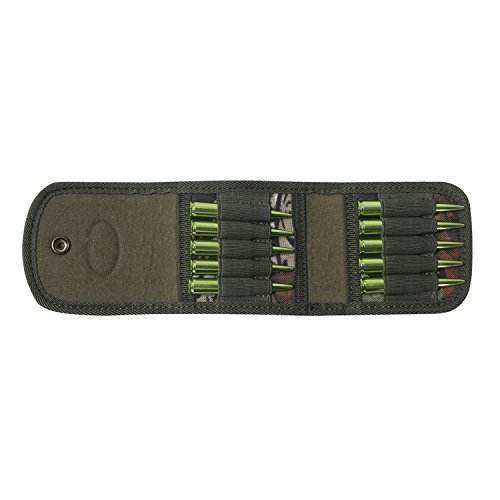 Tourbon Folding Camo Rifle Cartridge Holder Ammo Wallet Pouch with...