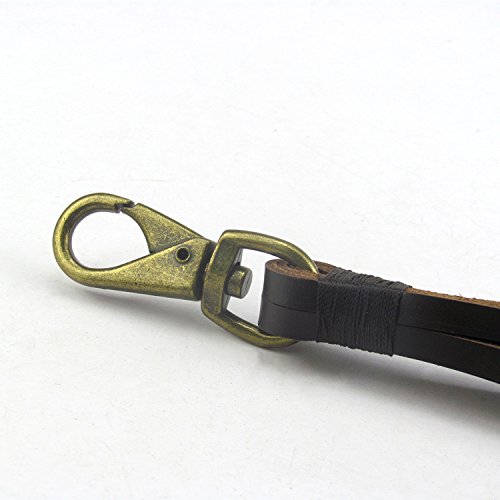 Tourbon Genuine Leather Hunting Duck Strap Game Carrier - Brown