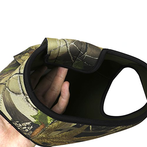 TOURBON Hunting Dog Protective Vest Tactical Camo Dog Parka Neopre...