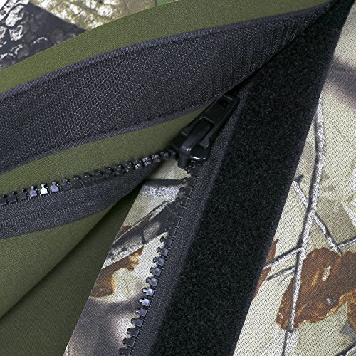 TOURBON Hunting Dog Protective Vest Tactical Camo Dog Parka Neopre...