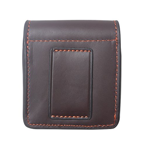 TOURBON Hunting Genuine Leather Rifle Cartridge Holder 5 Round Amm...