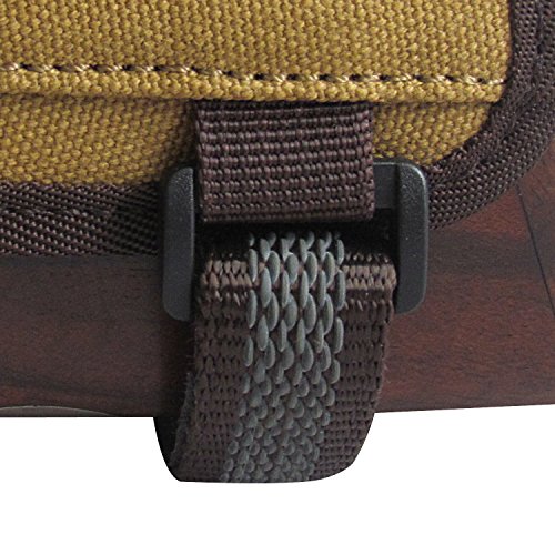 TOURBON Hunting Buttstock Cheek Rest Pad Rifle Ammo Holder Rig...