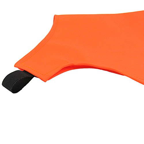 TOURBON Hunting Dog Waistcoat Vest Chest Protector- Orange