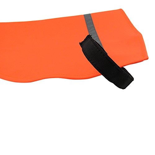 TOURBON Hunting Dog Waistcoat Vest Chest Protector- Orange