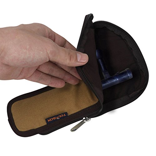TOURBON Hunting Shooting Canvas Rifle Bolt Holder Carrier Pouch Ca...