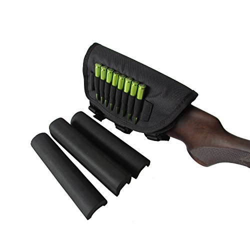 TOURBON Hunting Shooting Right Side Rifle Cartridge Holder Buttsto...