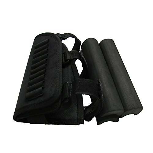 TOURBON Hunting Shooting Right Side Rifle Cartridge Holder Buttsto...