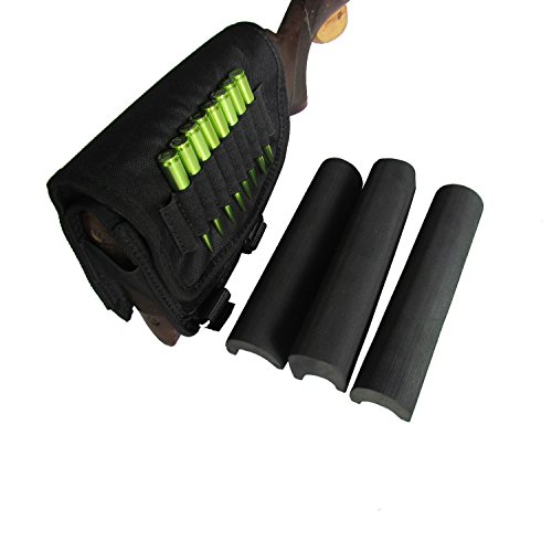 TOURBON Hunting Shooting Right Side Rifle Cartridge Holder Buttsto...
