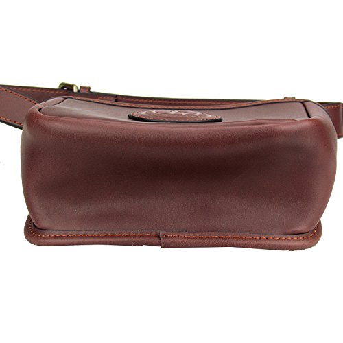 TOURBON Leather Waist Rifle Ammo Bag Shot Shell Holder Cartridg...