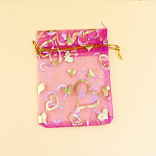 Tovip 100PCS 3.5x4.5 9x12cm Organza Bags Jewelry Wedding Favor...