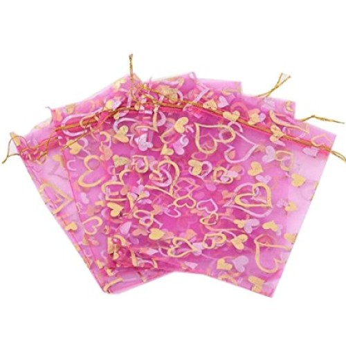 Tovip 100PCS 3.5x4.5 9x12cm Organza Bags Jewelry Wedding Favor...