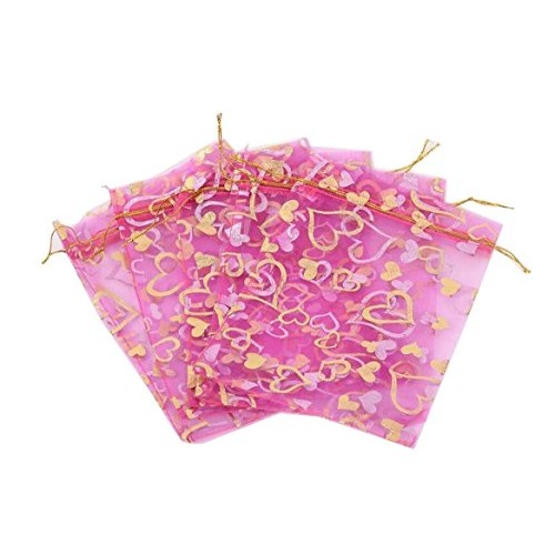 Tovip 100PCS 3.5x4.5 9x12cm Organza Bags Jewelry Wedding Favor...