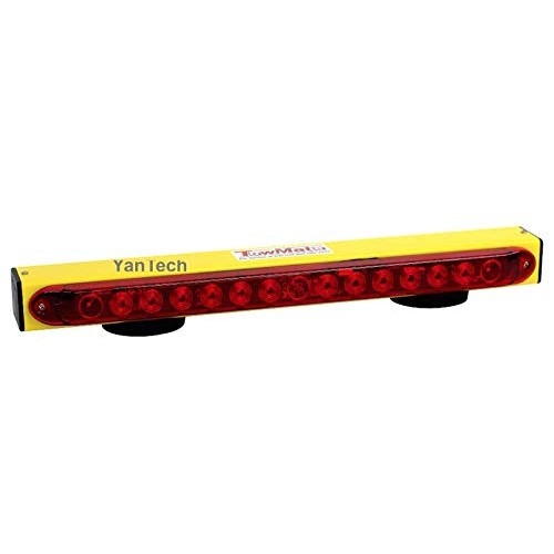 22 Wireless LED Tow Light Bar YellowSun Light TM22Y with Red St...