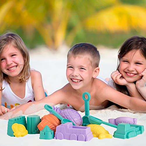 23pcs Beach Sand Toy Set Include Bucket, Sandbox Vehicle, Watering...