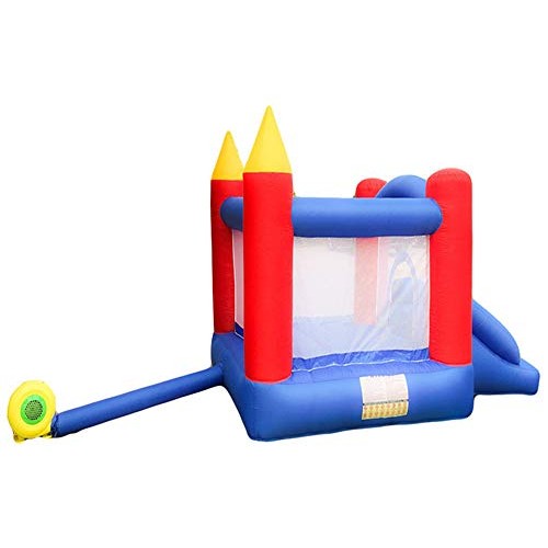 Inflatable Bounce House with Air Blower, Playhouse for Kids Jumpin...