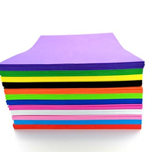 MBJelir Eva Foam Sheets 60 Pack 8.7 x 12.6 Inches, 2 MM Thick, 12 ...