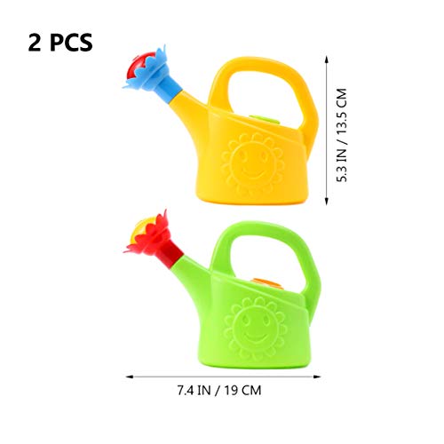 TOYANDONA 2 Pcs Plastic Watering Can Bath Toy, Cute Chicken Home G...