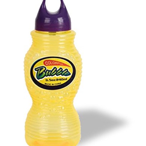 Rocket Launcher Bubbles Outdoor Toys for Kids - 8.5 Oz Bubble Solu...