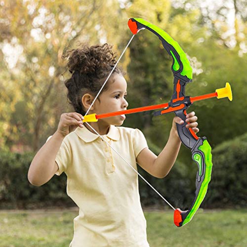 Toysery Bow and Arrow for Kids with LED Flash Lights - Archery Bow...