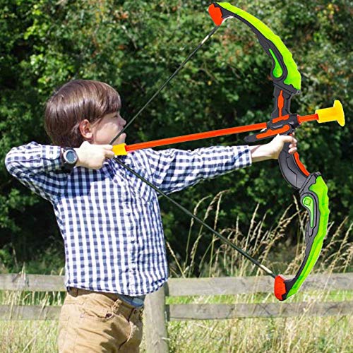 Toysery Bow and Arrow for Kids with LED Flash Lights - Archery Bow...